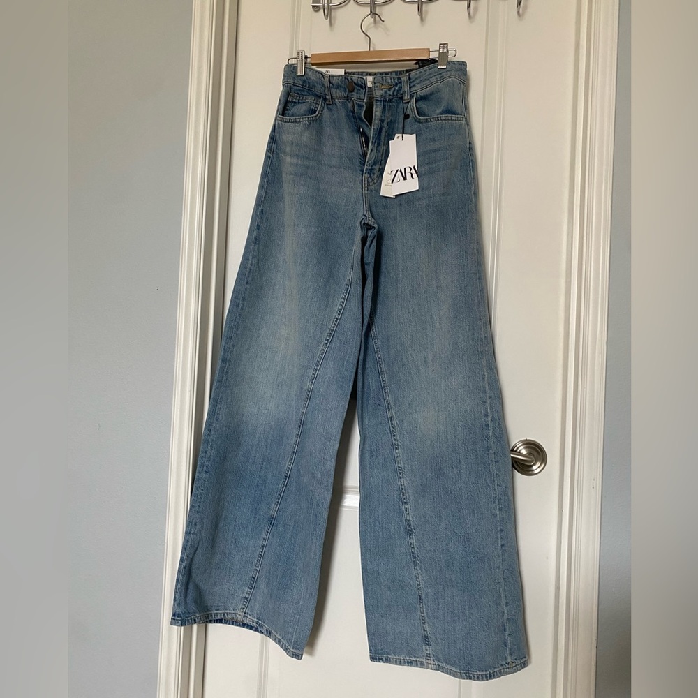Zara wide leg Tall Jeans